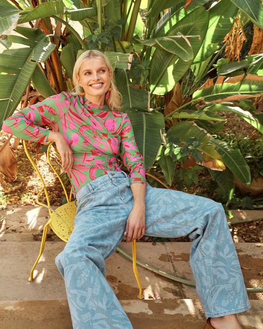 Wide Leg Denim - Les tendances jeans pour le printemps/été 2024 !