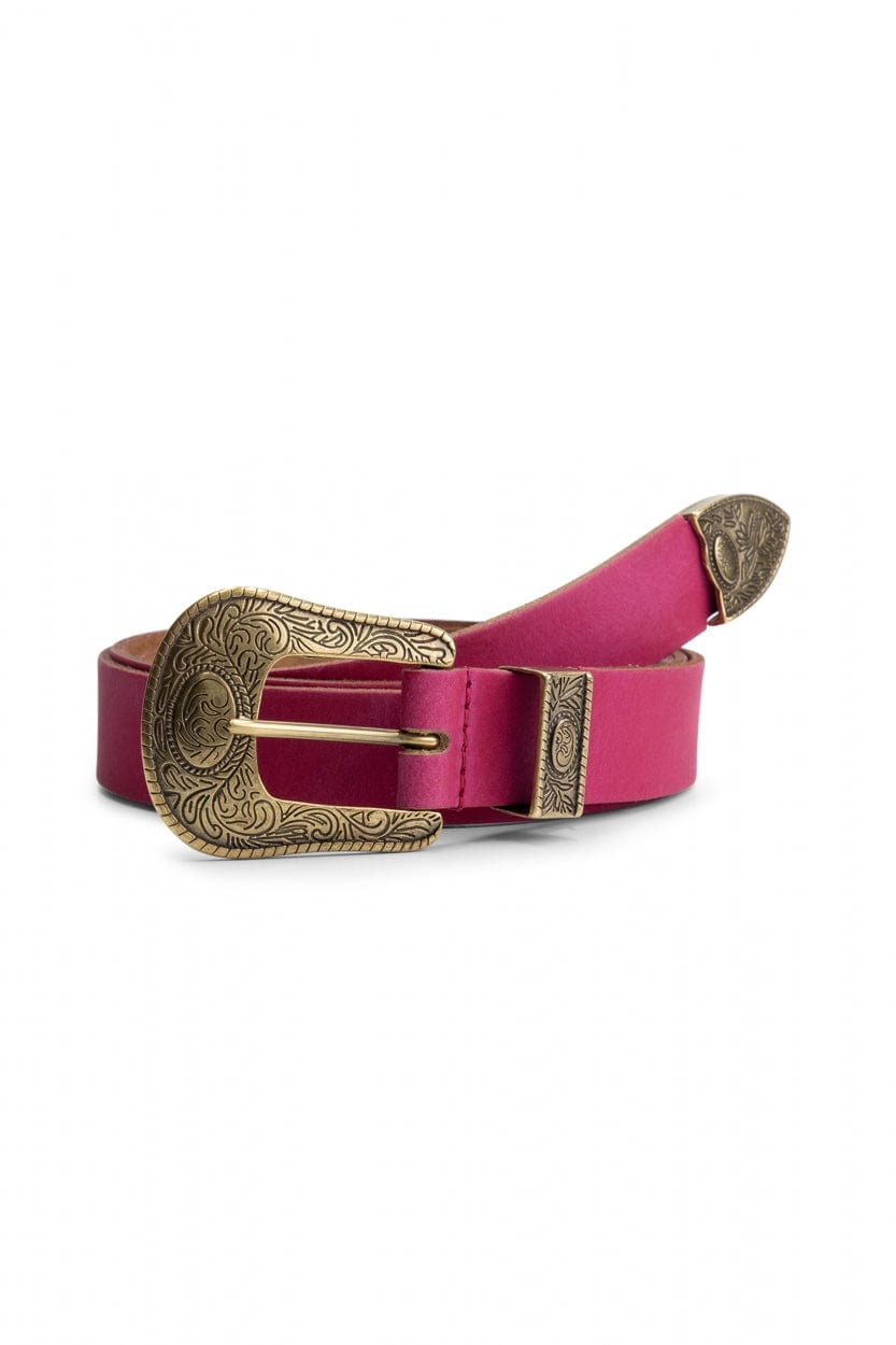 POM Amsterdam Belts CEINTURE - Billie Leather Fuchia
