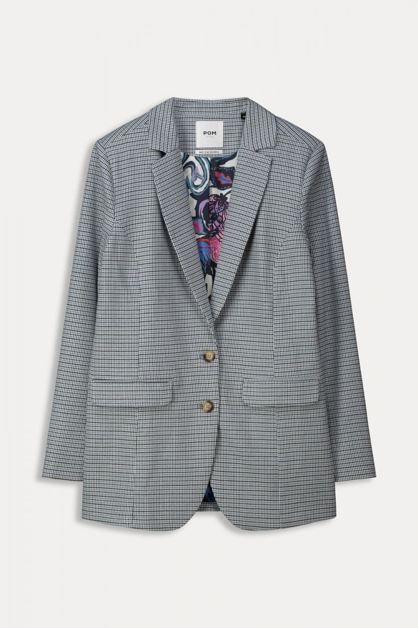 POM Amsterdam Blazers BLAZER - Checked