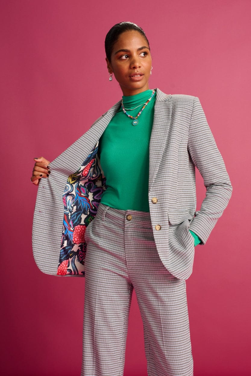 POM Amsterdam Blazers BLAZER - Checked