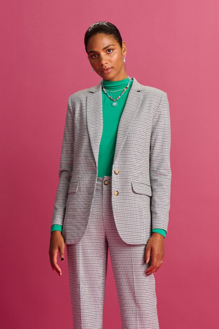 POM Amsterdam Blazers BLAZER - Checked
