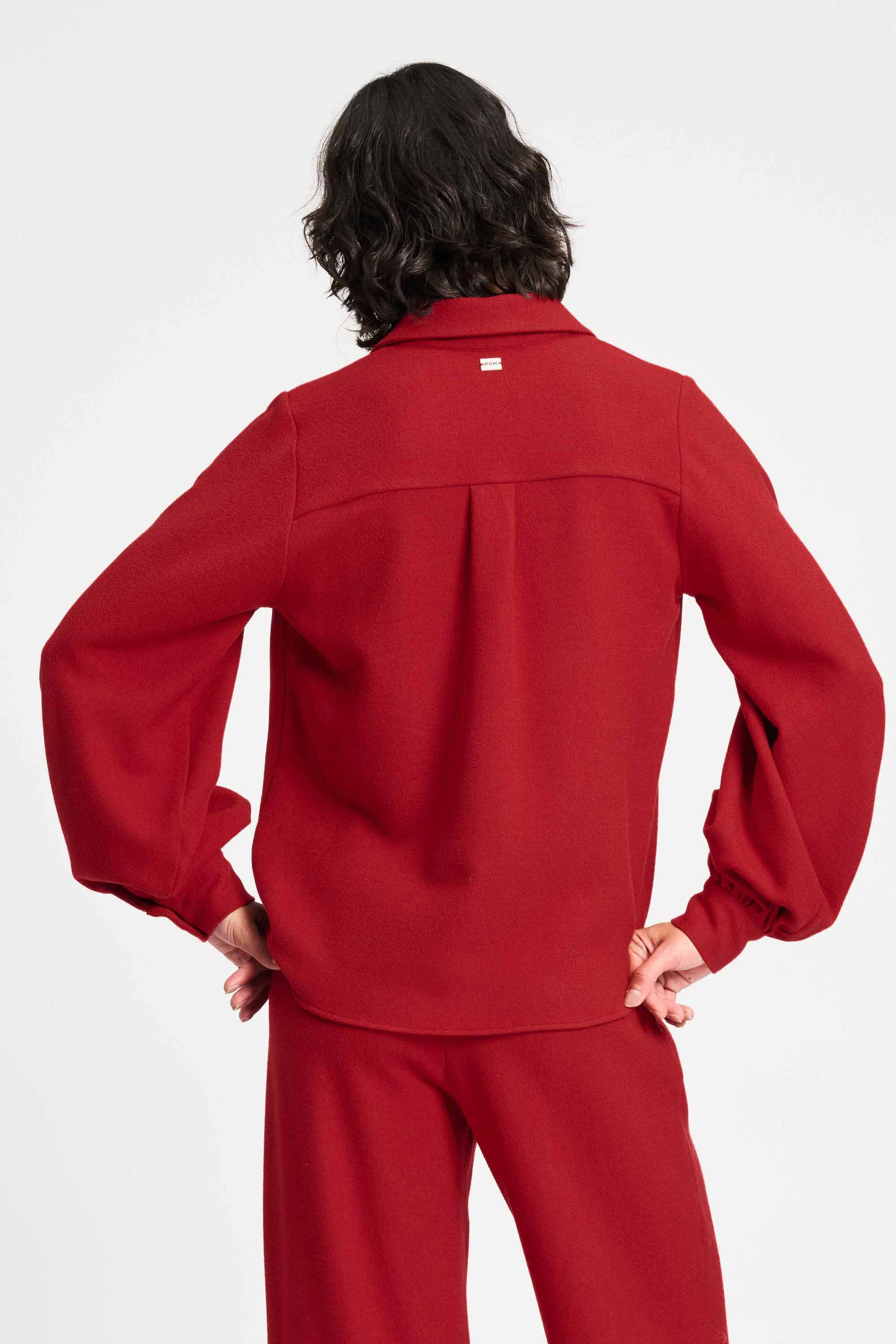 POM Amsterdam Blouses BLOUSE - Chili Red