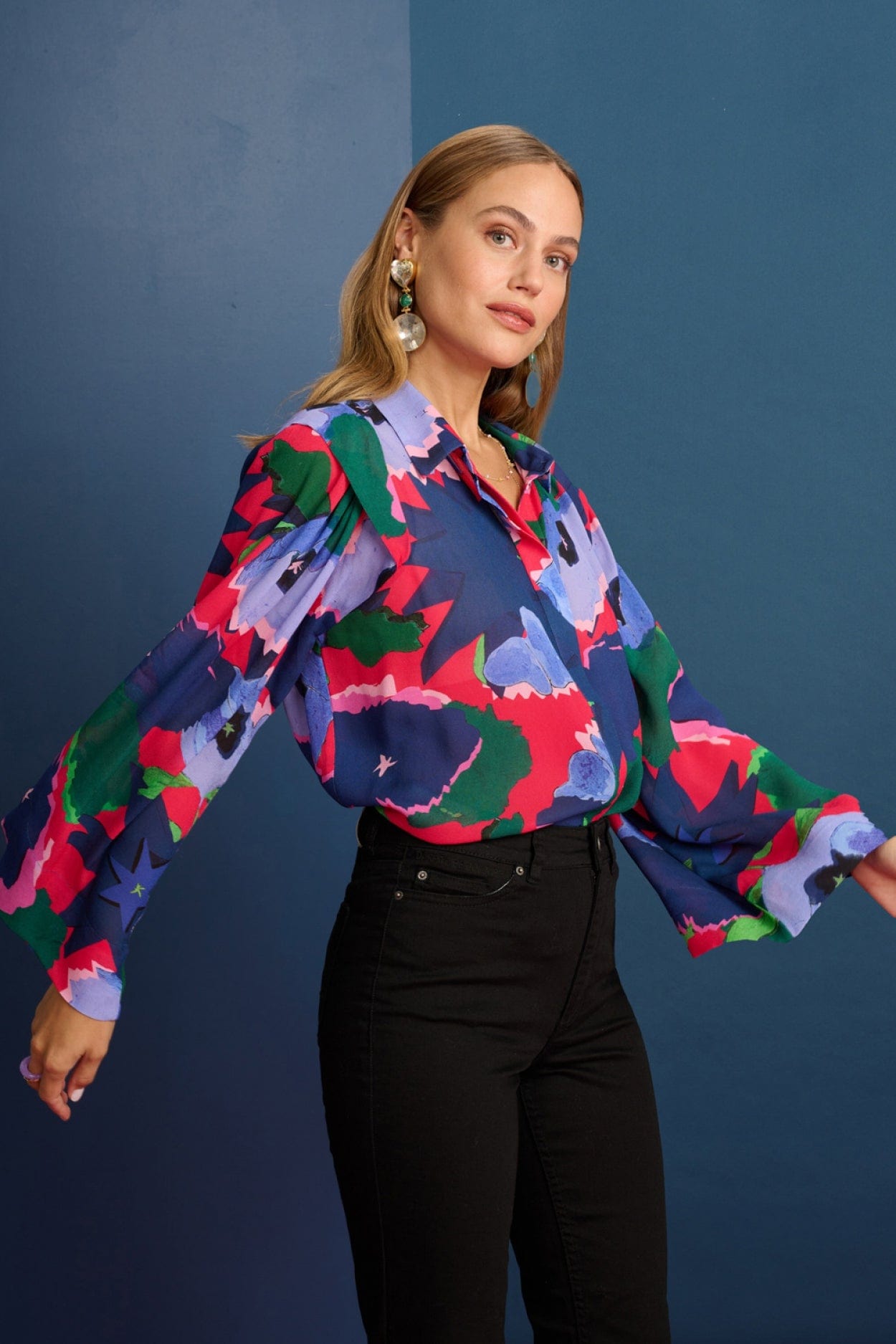 POM Amsterdam Blouses BLOUSE - Dancing Star