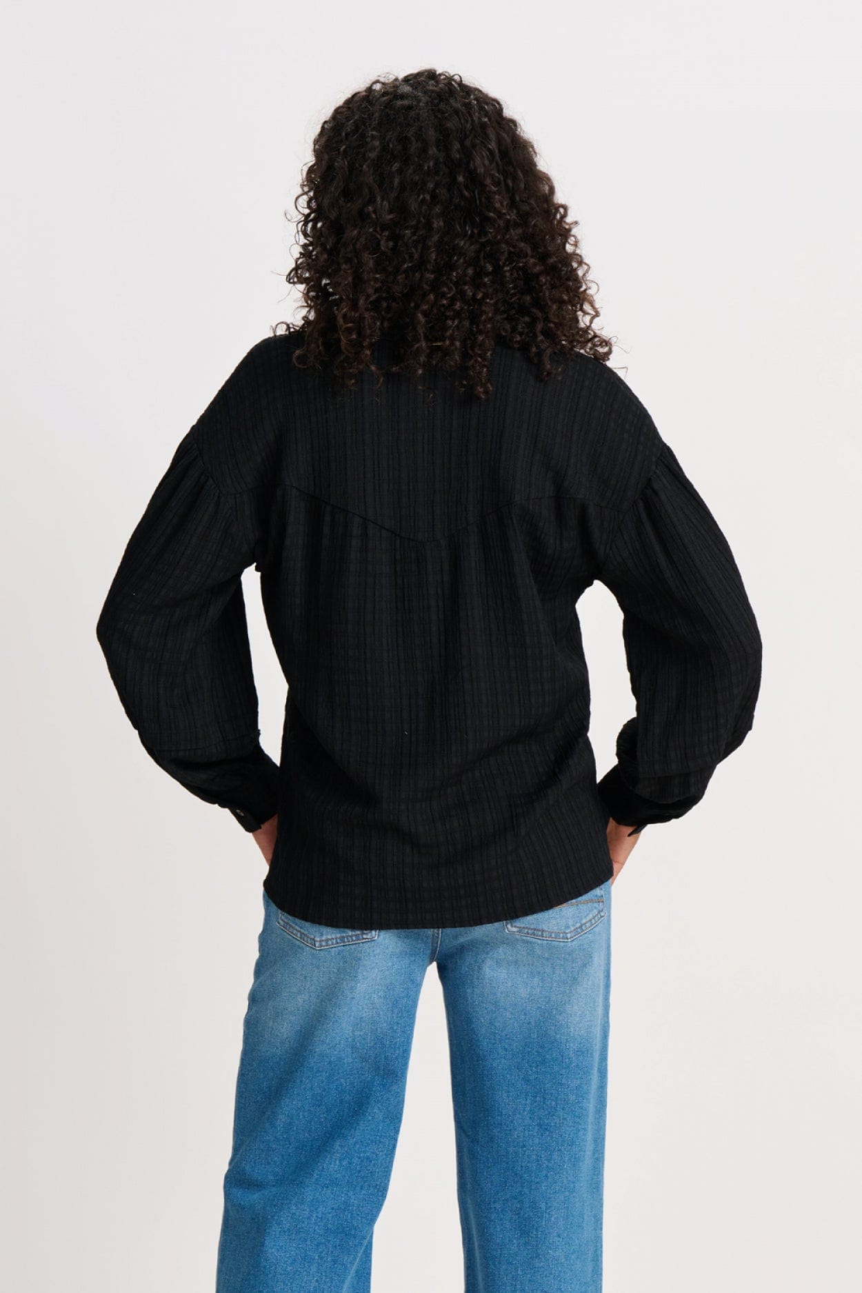 POM Amsterdam Blouses BLOUSE - Eternal Black