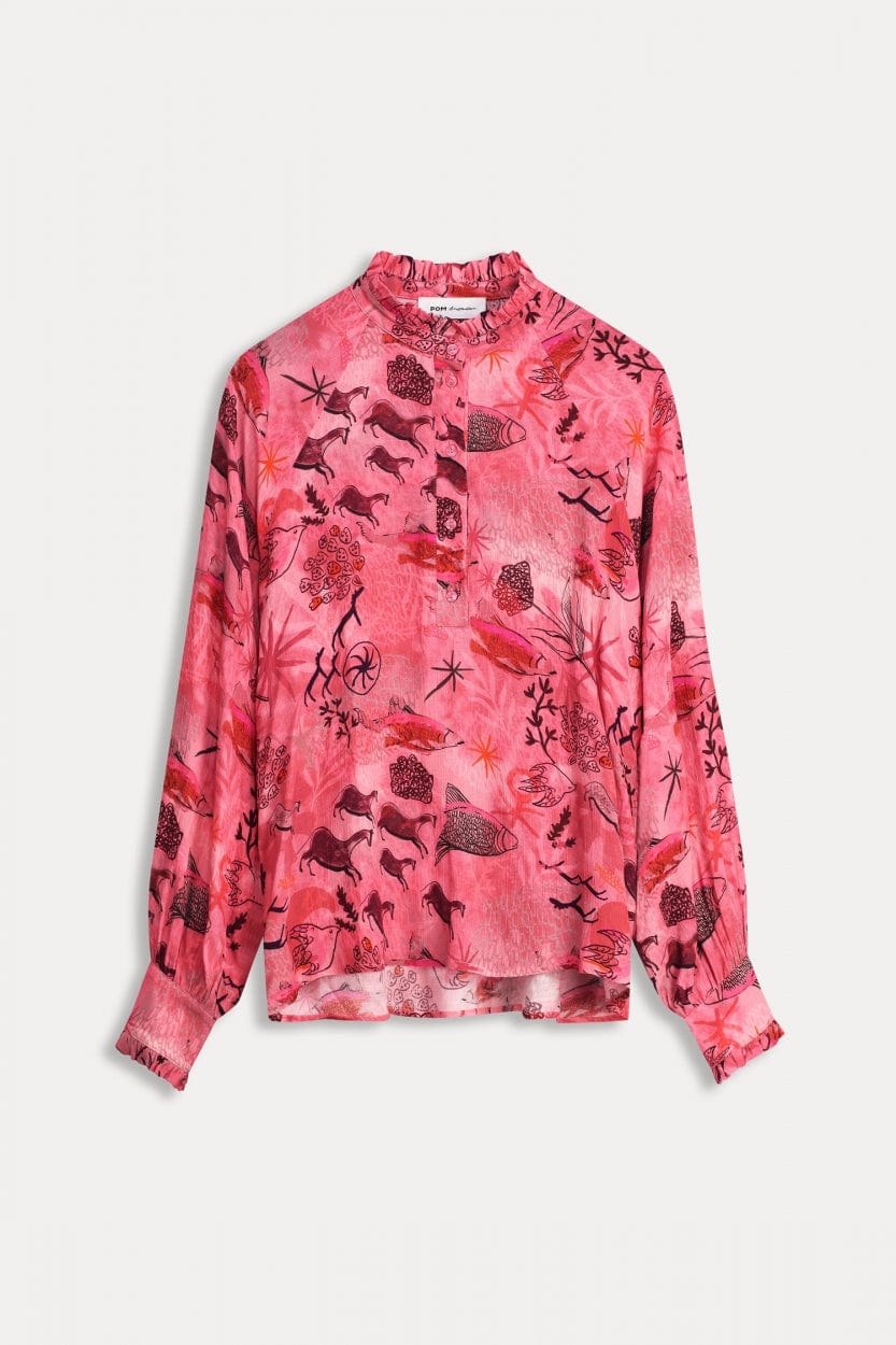 POM Amsterdam Blouses BLOUSE - Fantastique Rose