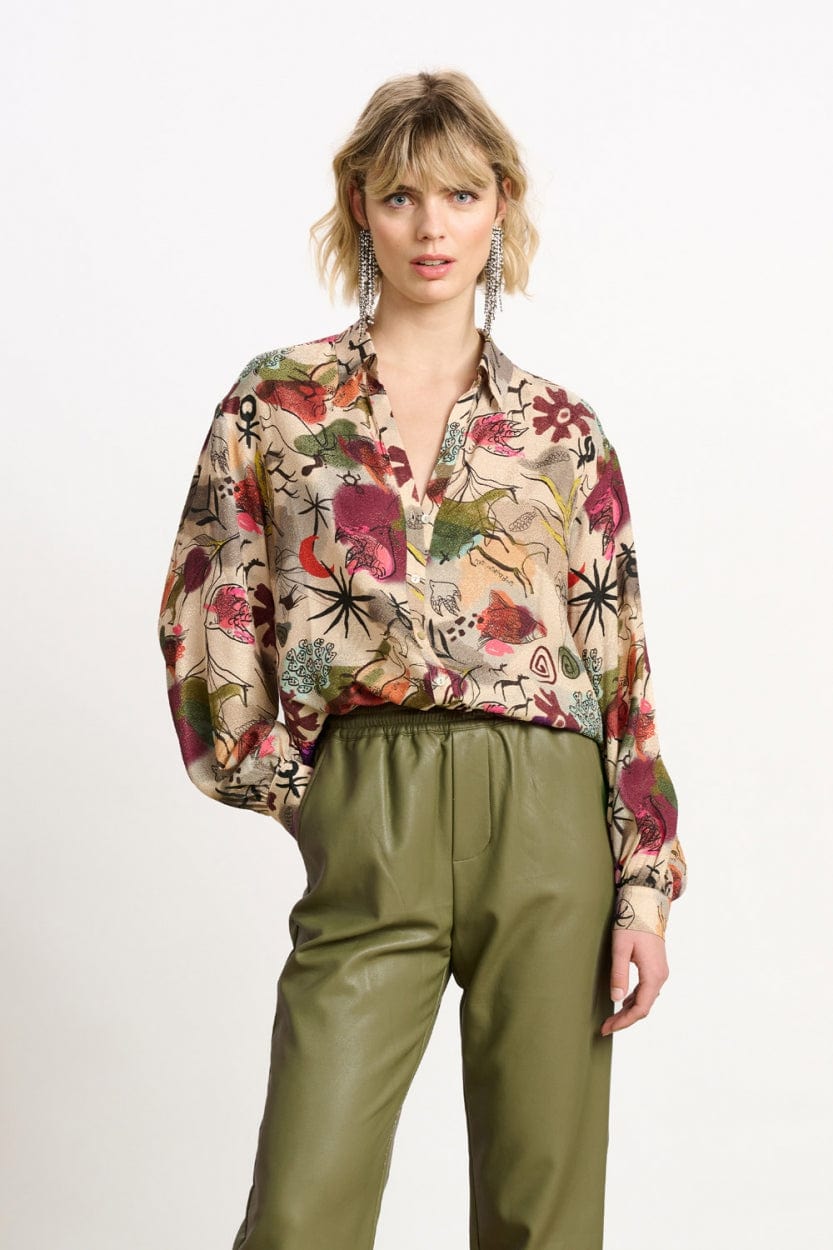 POM Amsterdam Blouses BLOUSE - Fantastique Sand