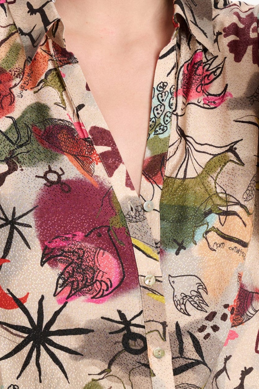 POM Amsterdam Blouses BLOUSE - Fantastique Sand