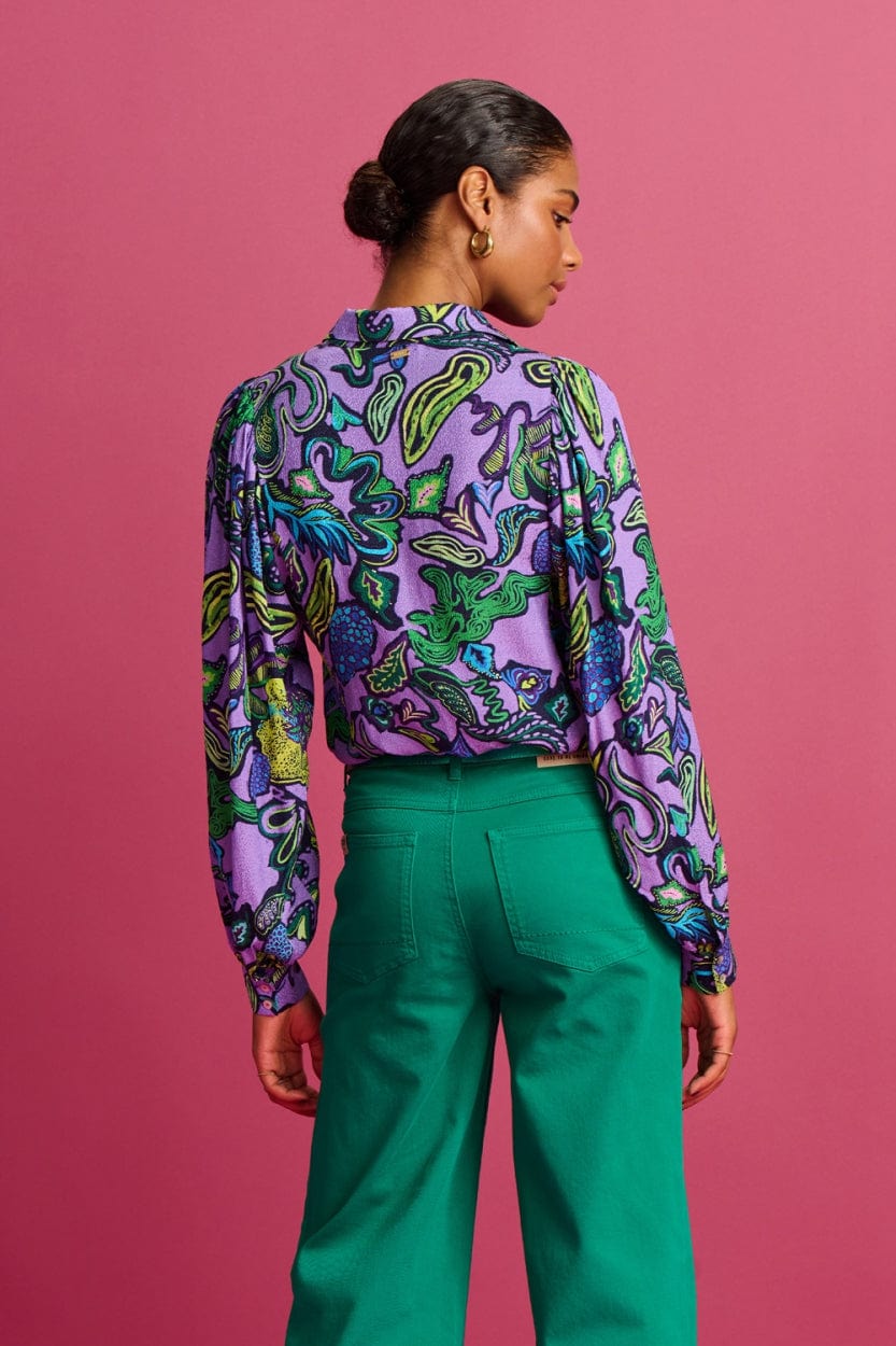 POM Amsterdam Blouses BLOUSE - Full Glow Lilac