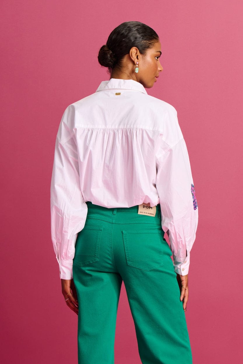 POM Amsterdam Blouses BLOUSE - Maxime Ecru