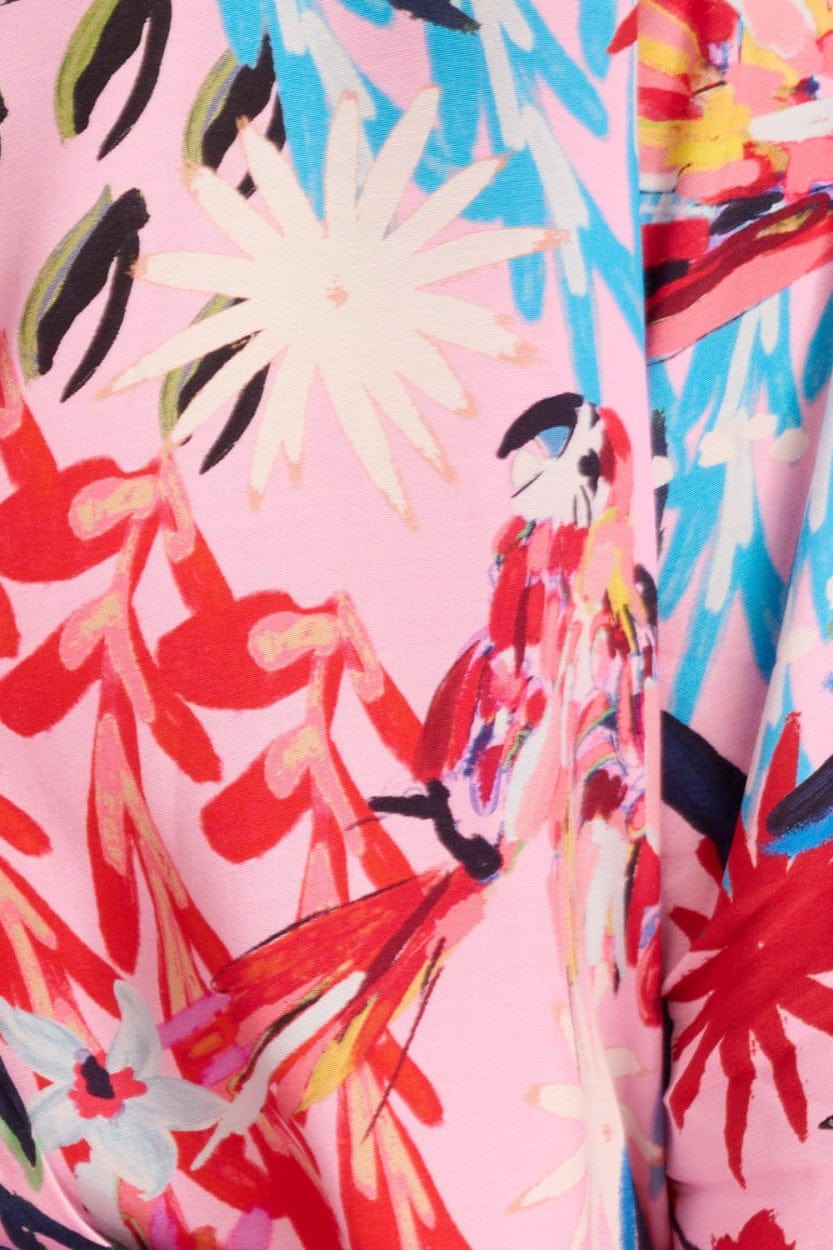 POM Amsterdam Blouses BLOUSE - Mila Botanical Pink
