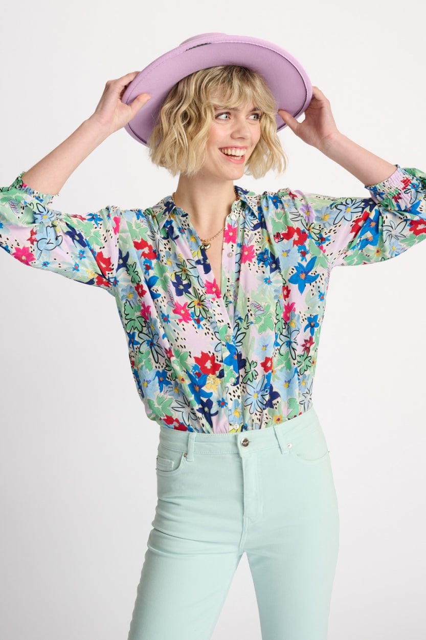 POM Amsterdam Blouses BLOUSE - Milly Blossom