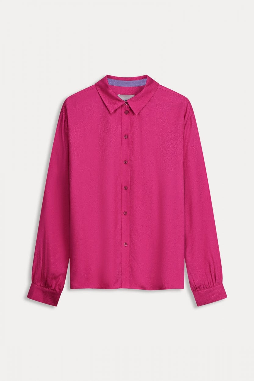 POM Amsterdam Blouses BLOUSE - Milly Fiery Pink