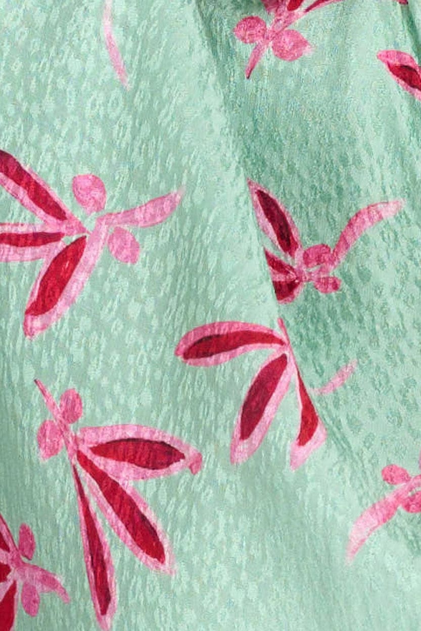 POM Amsterdam Blouses BLOUSE - Milly Fly Away Green