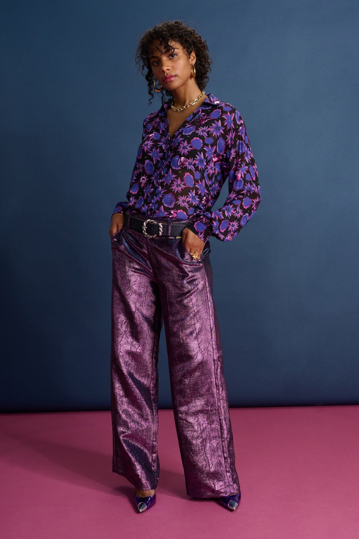 POM Amsterdam Blouses BLOUSE - Nightfall
