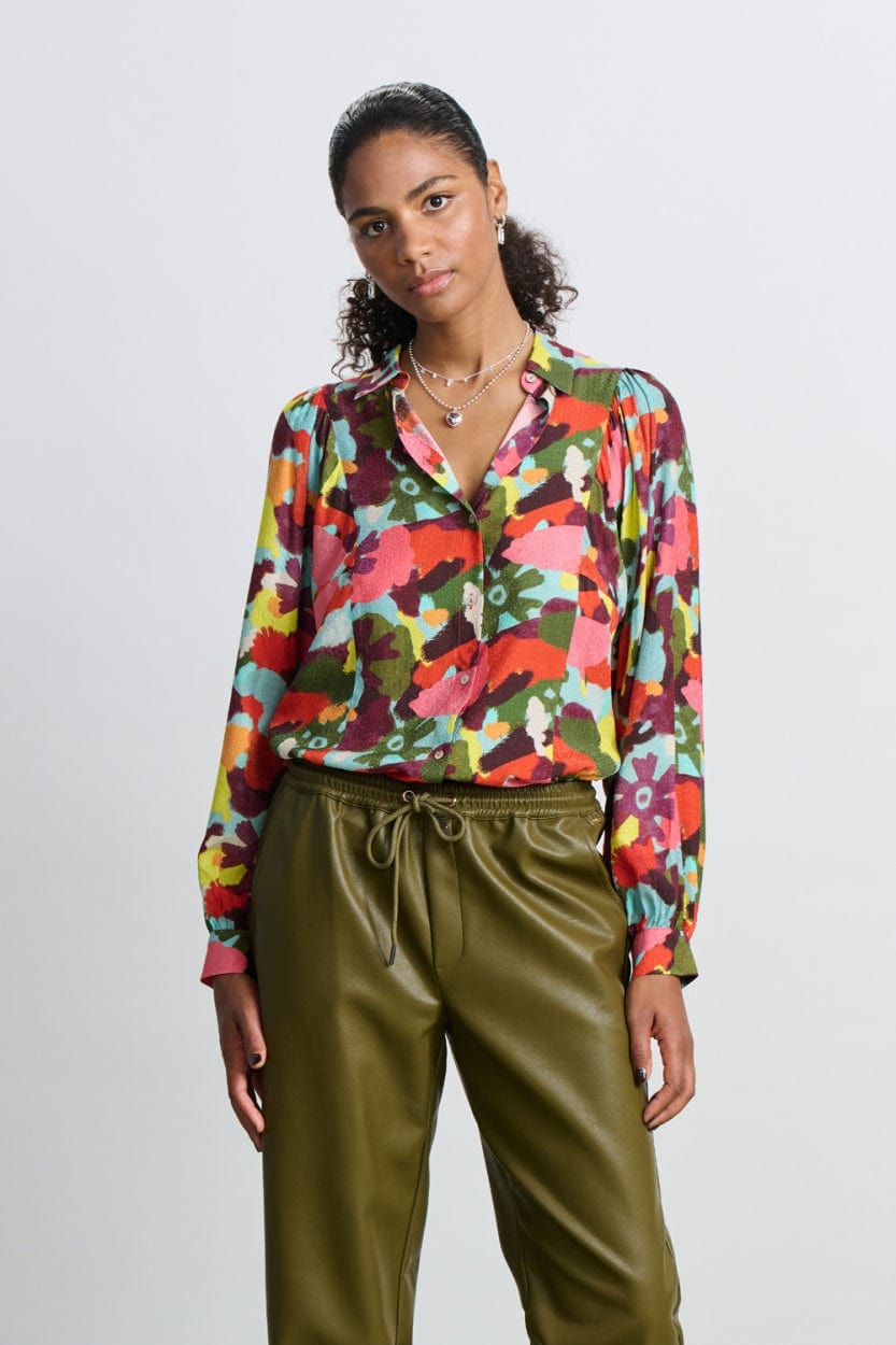 POM Amsterdam Blouses Multi colour / 34 BLOUSE - Palette de Couleurs