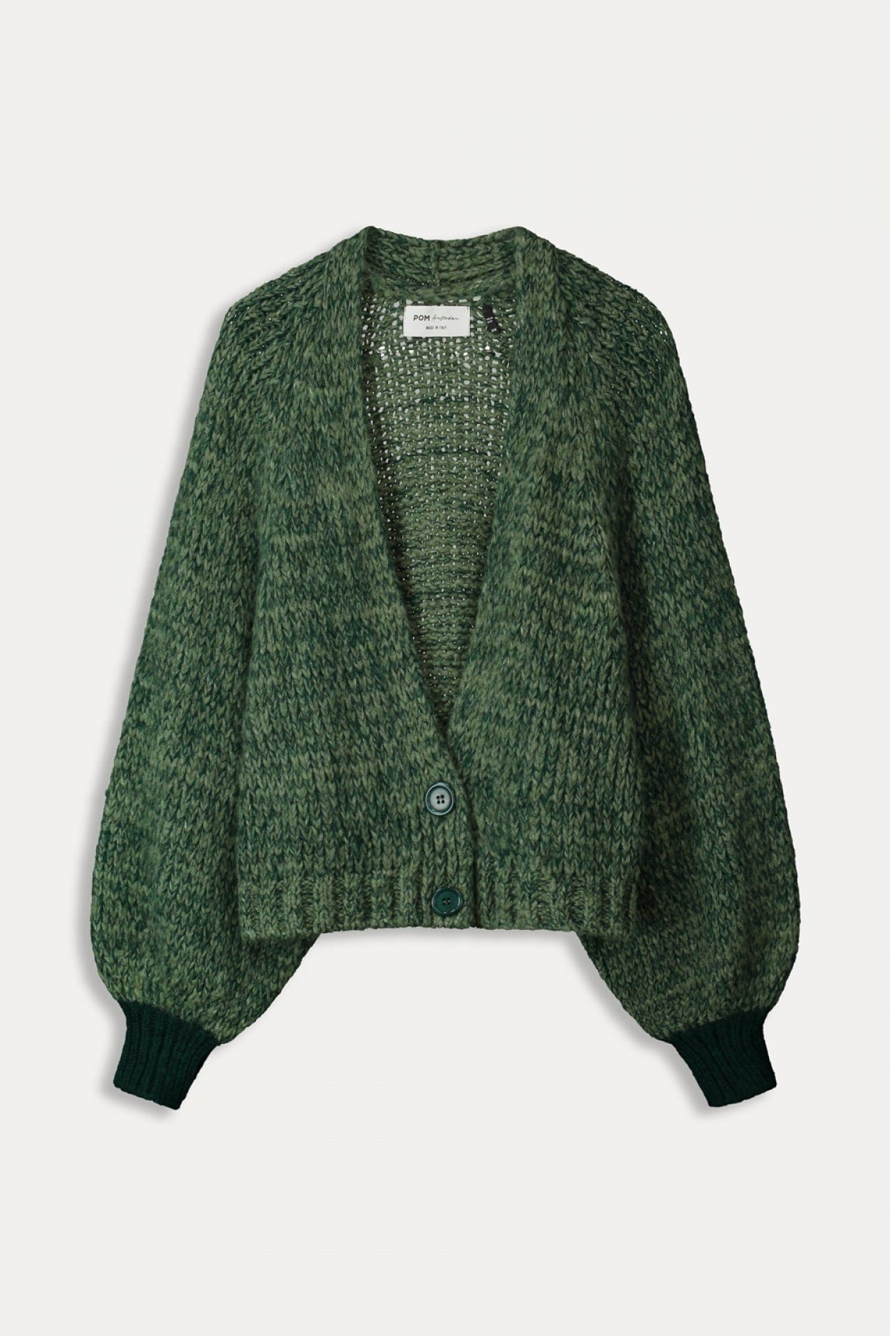 POM Amsterdam Cardigans CARDIGAN - Mythical Green