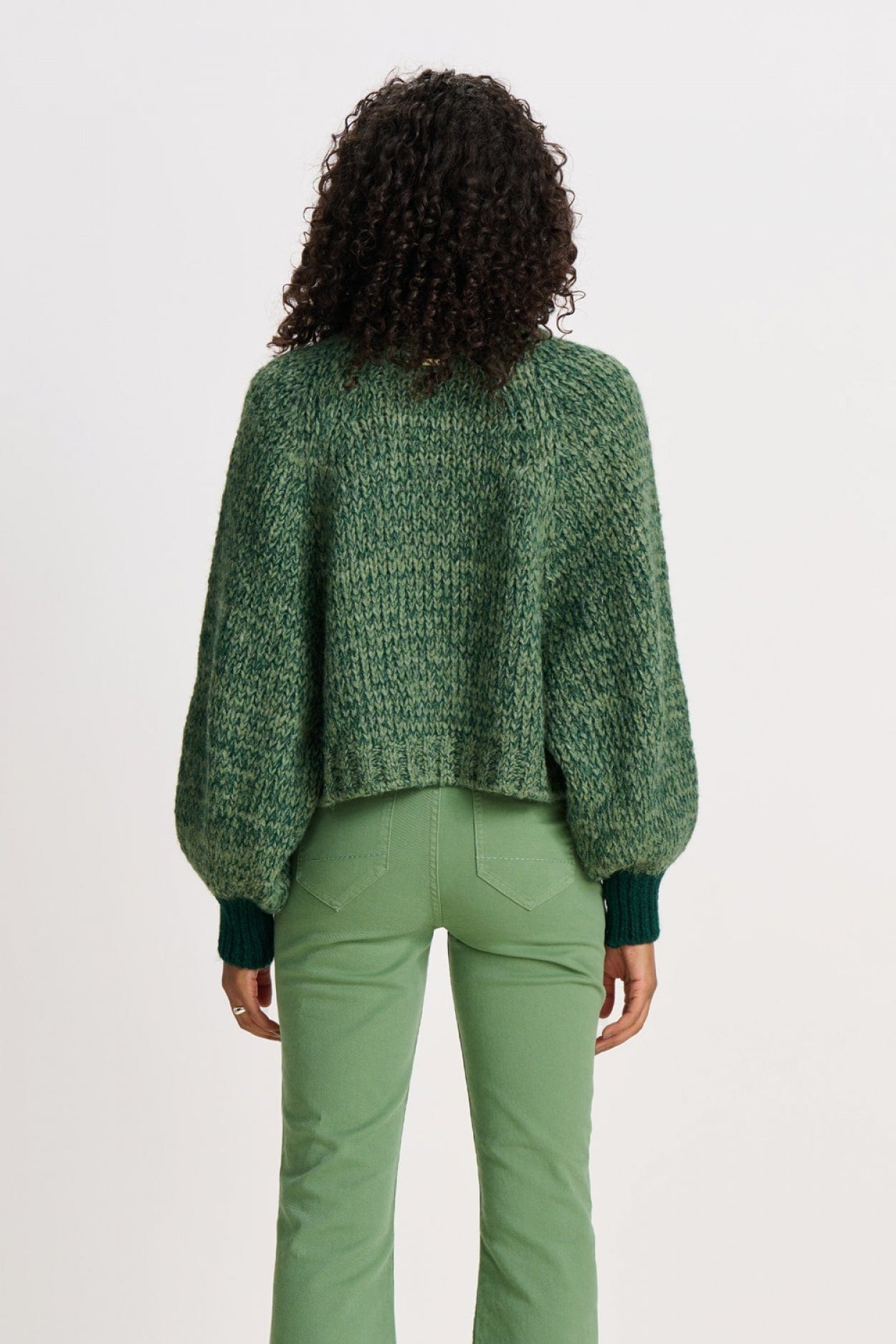 POM Amsterdam Cardigans CARDIGAN - Mythical Green