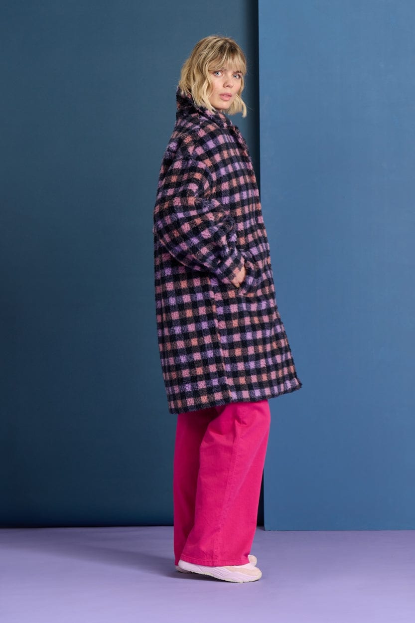 POM Amsterdam Coats MANTEAU - Eternal Blue Blush