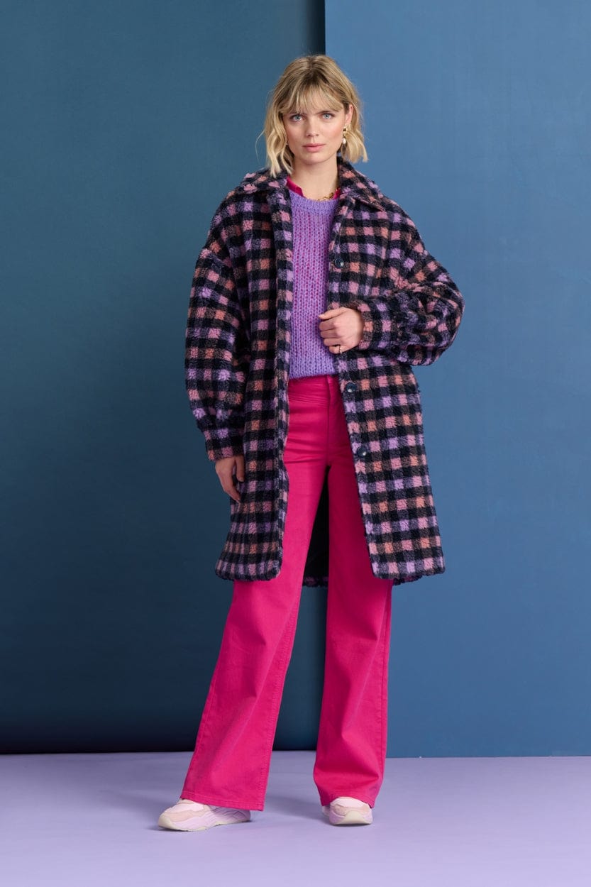 POM Amsterdam Coats MANTEAU - Eternal Blue Blush