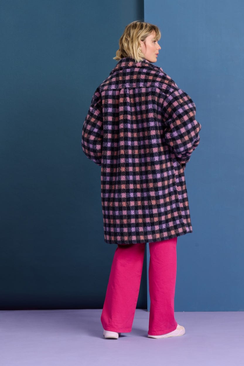 POM Amsterdam Coats MANTEAU - Eternal Blue Blush