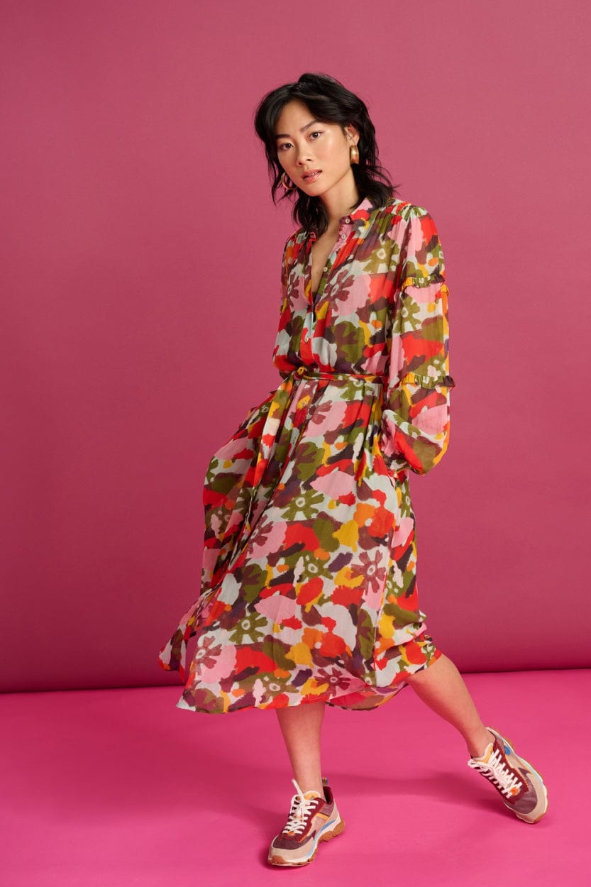 POM Amsterdam Dresses Multi colour / 34 ROBE - Palette de Couleurs
