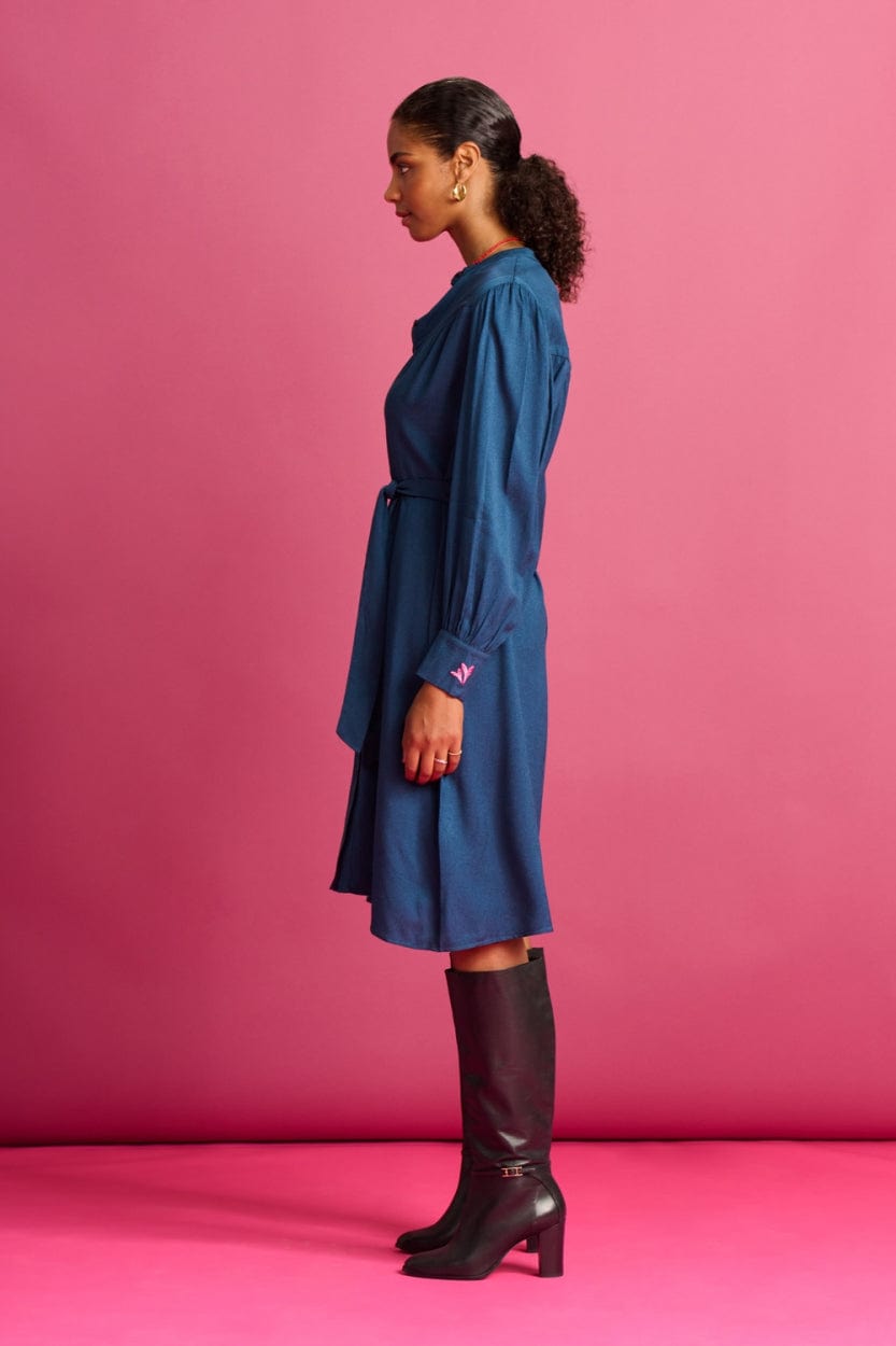 POM Amsterdam Dresses ROBE - Eternal Blue