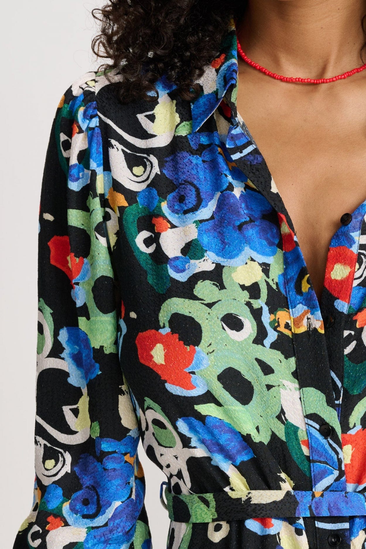 POM Amsterdam Dresses ROBE - Flower Glory Multi