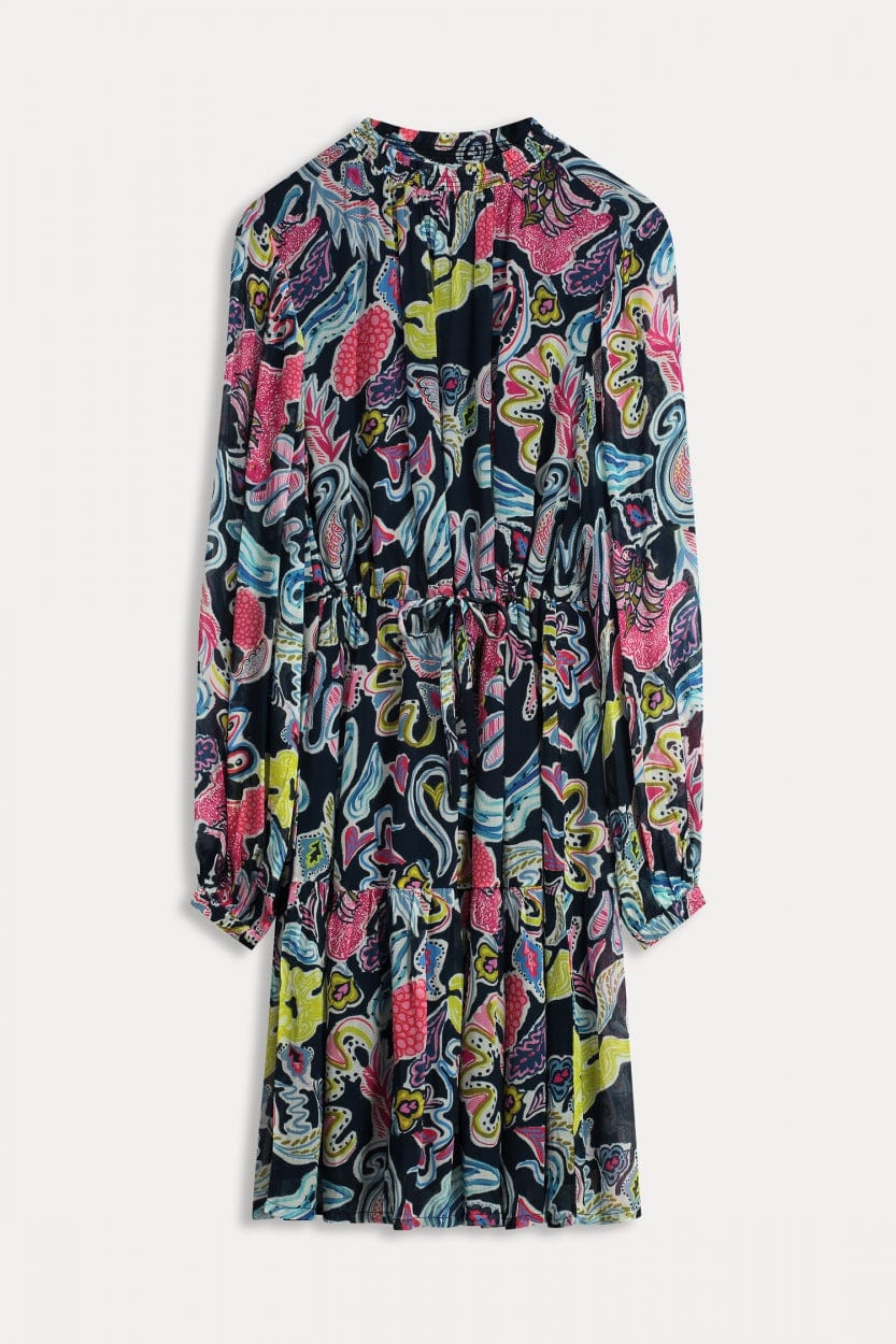 POM Amsterdam Dresses ROBE - Full Glow Deep Blue