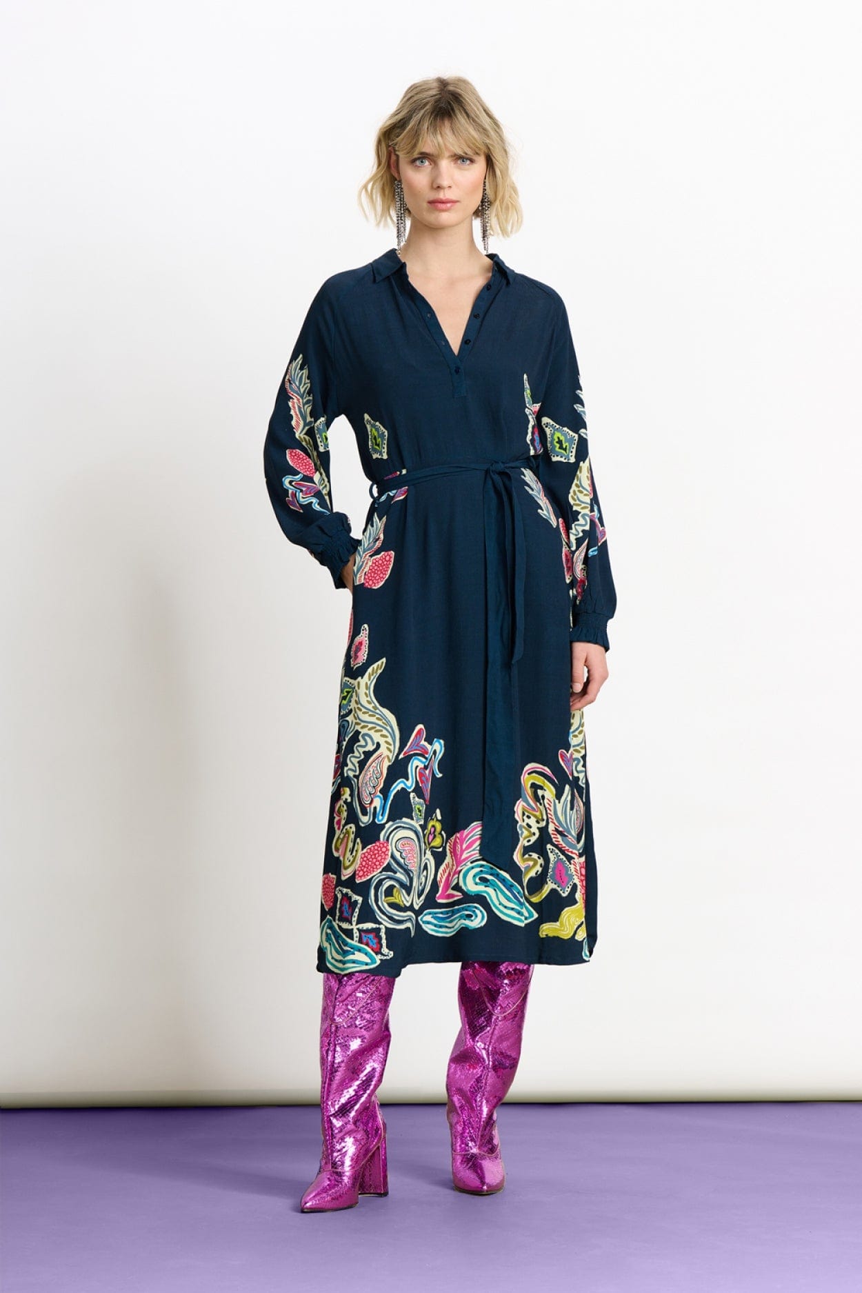 POM Amsterdam Dresses ROBE - Full Glow Maxi