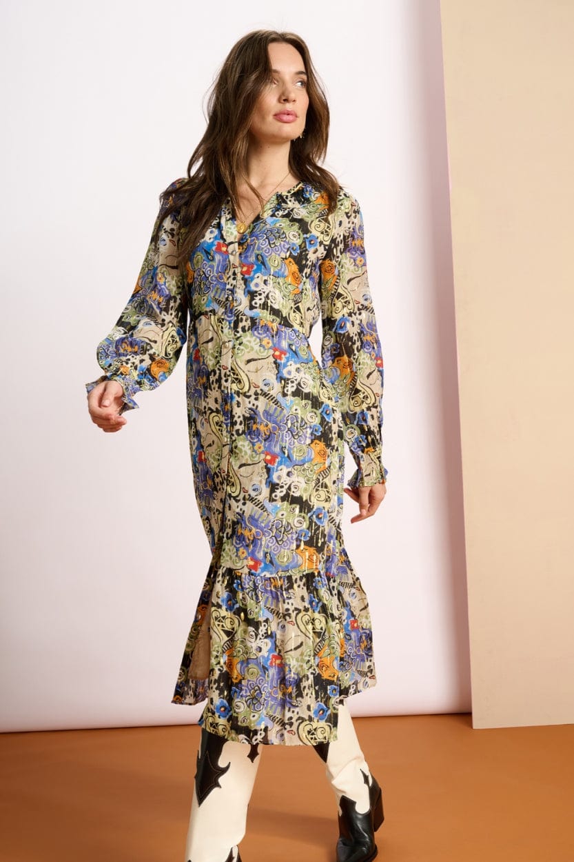 POM Amsterdam Dresses ROBE - Gleaming Glory