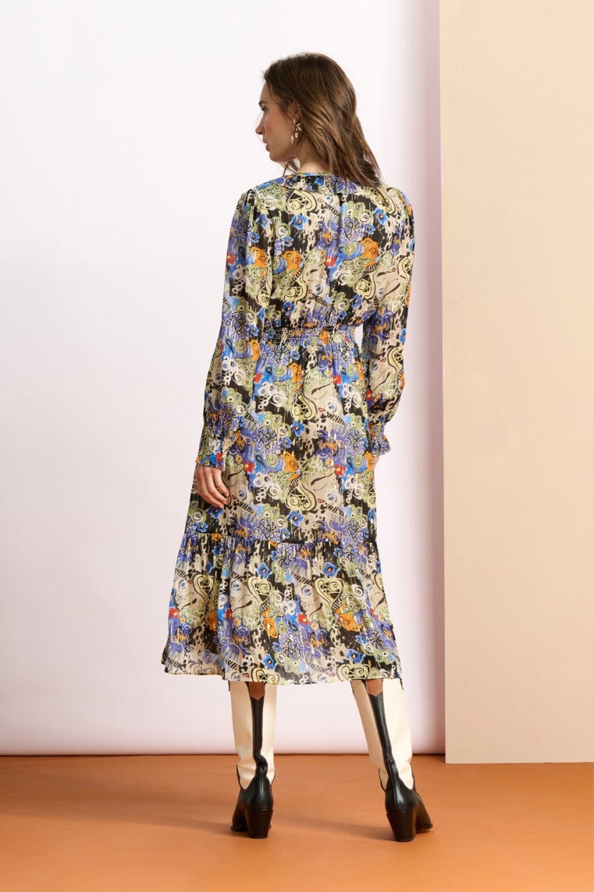 POM Amsterdam Dresses ROBE - Gleaming Glory