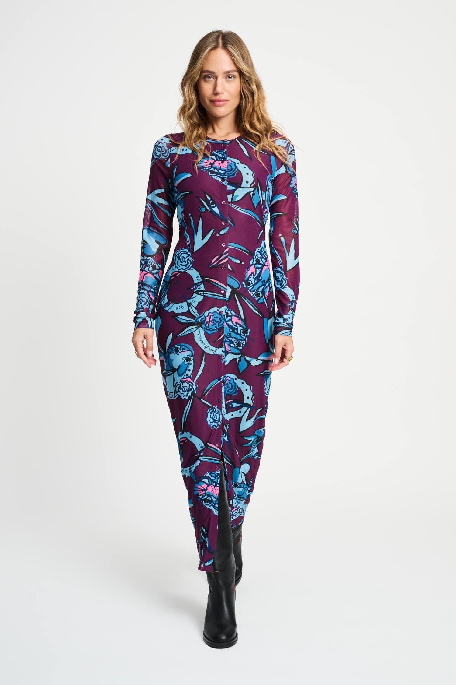 POM Amsterdam Dresses ROBE - Mystic Dinner