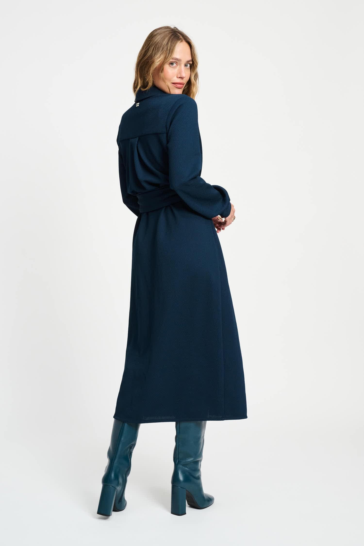 POM Amsterdam Dresses ROBE - Nightfall Blue