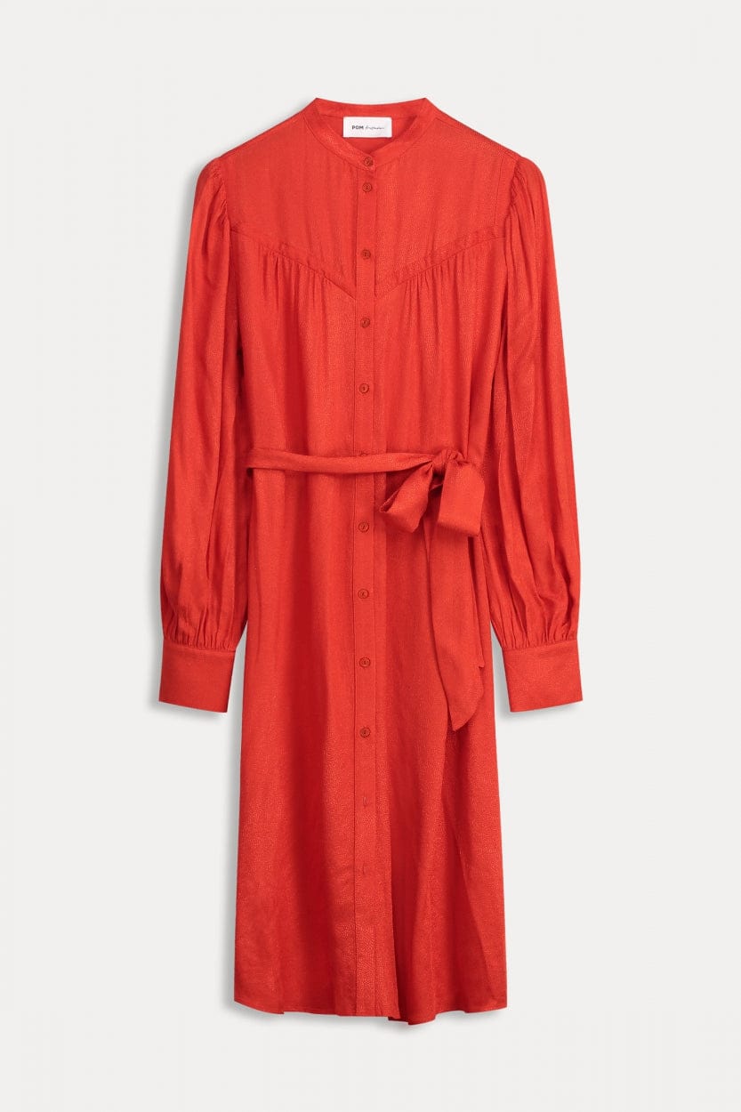POM Amsterdam Dresses ROBE - Phoenix Red