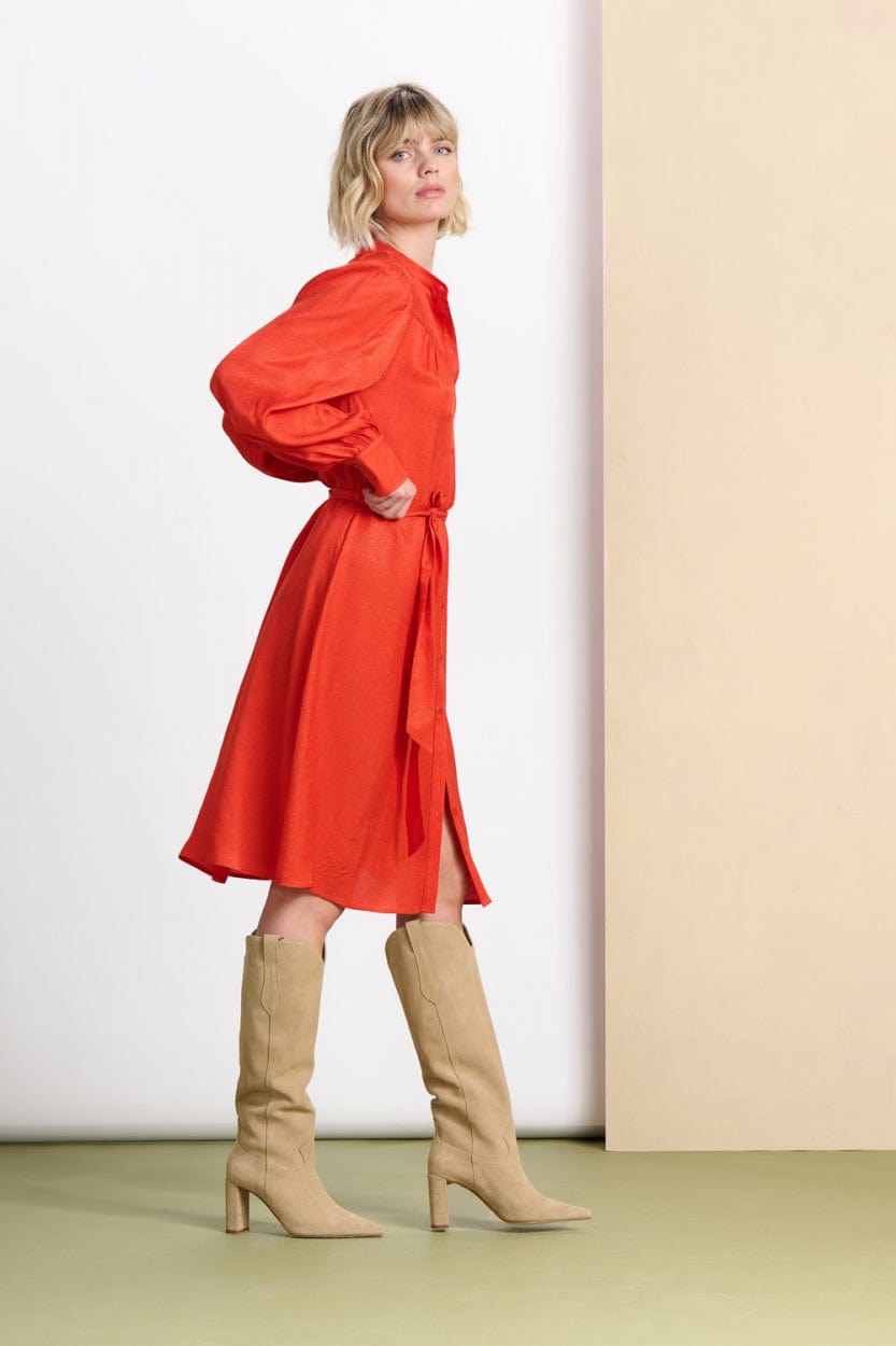 POM Amsterdam Dresses ROBE - Phoenix Red
