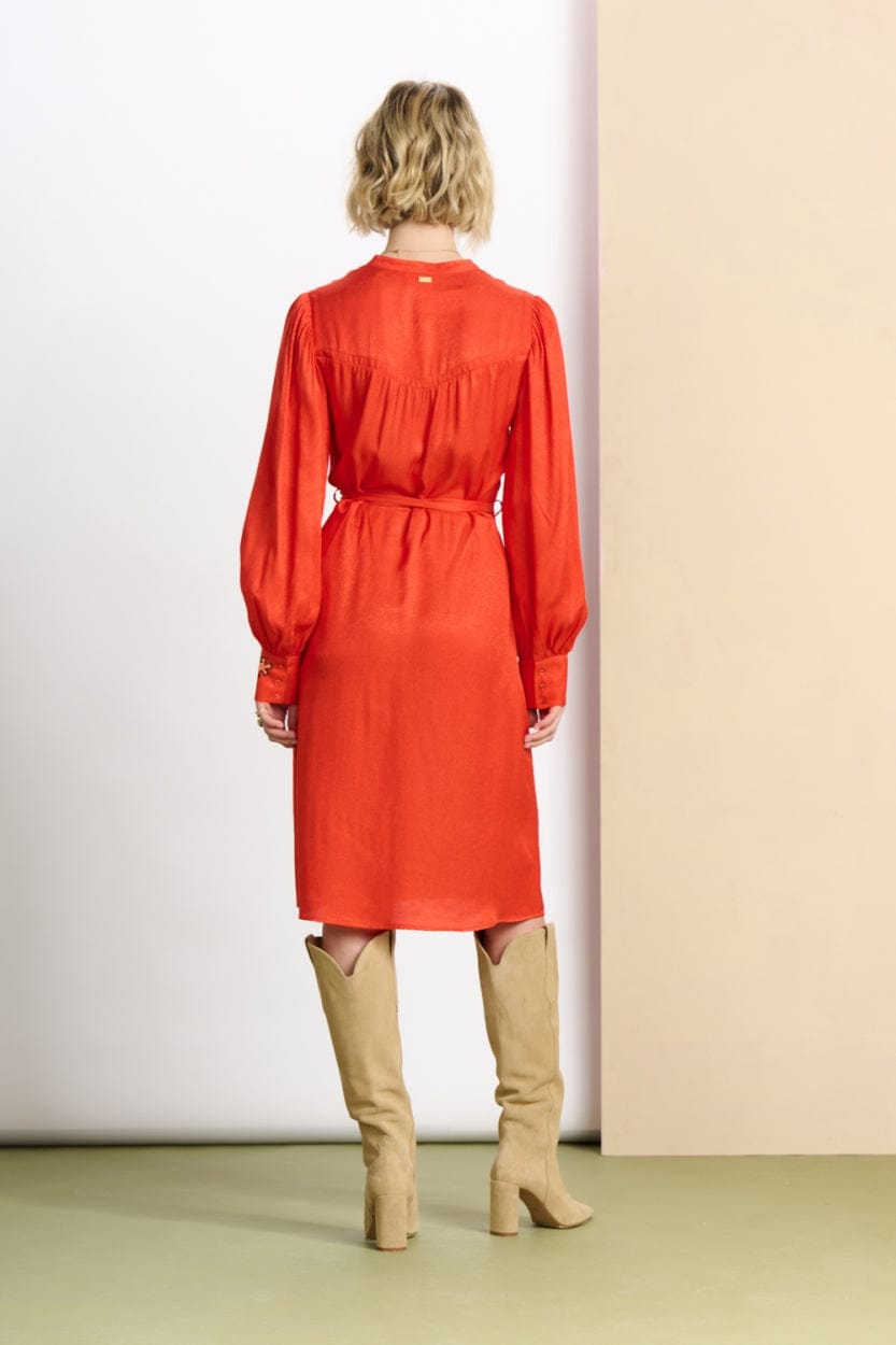 POM Amsterdam Dresses ROBE - Phoenix Red
