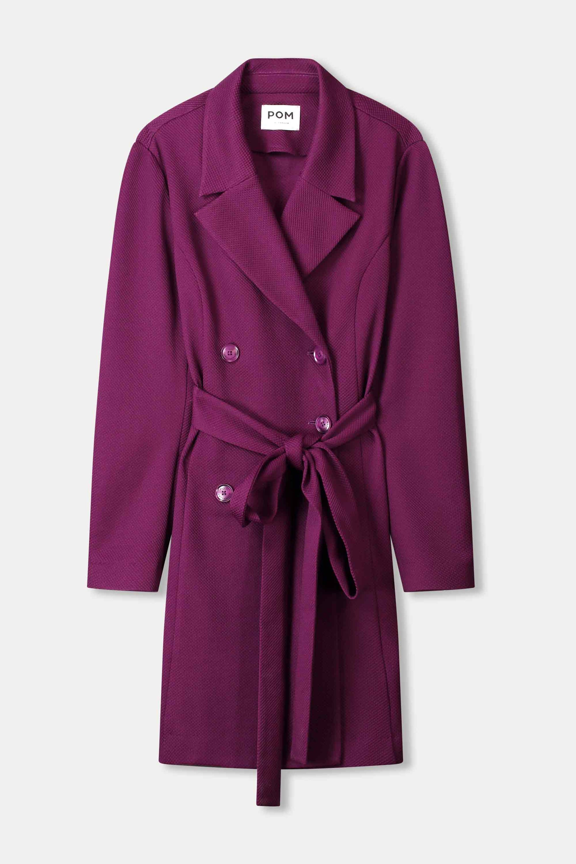 POM Amsterdam Dresses ROBE - Plum