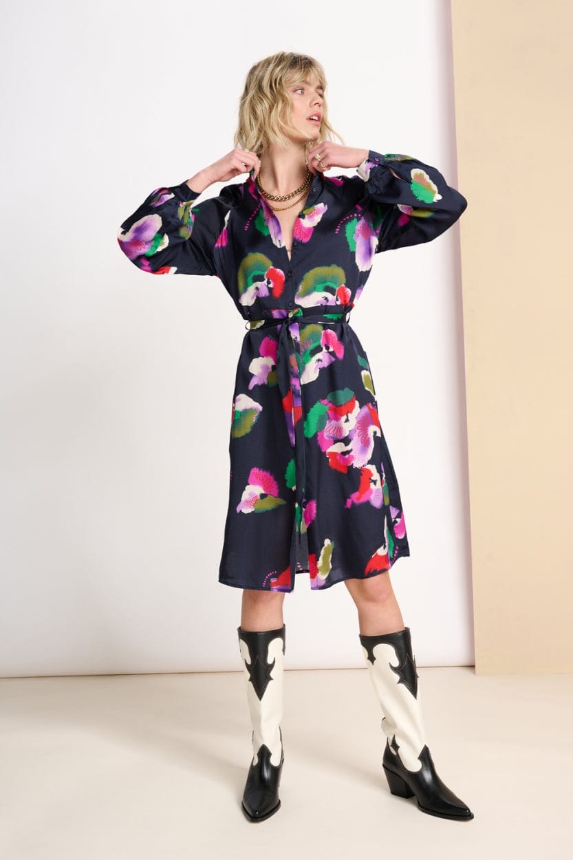 POM Amsterdam Dresses ROBE - Violets