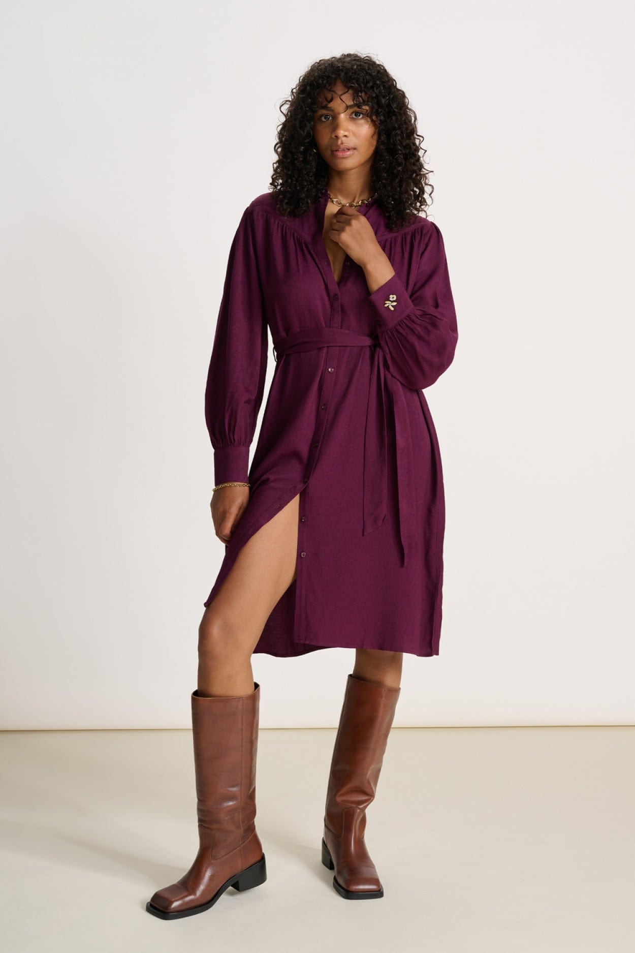 POM Amsterdam Dresses ROBE - Winterbloom