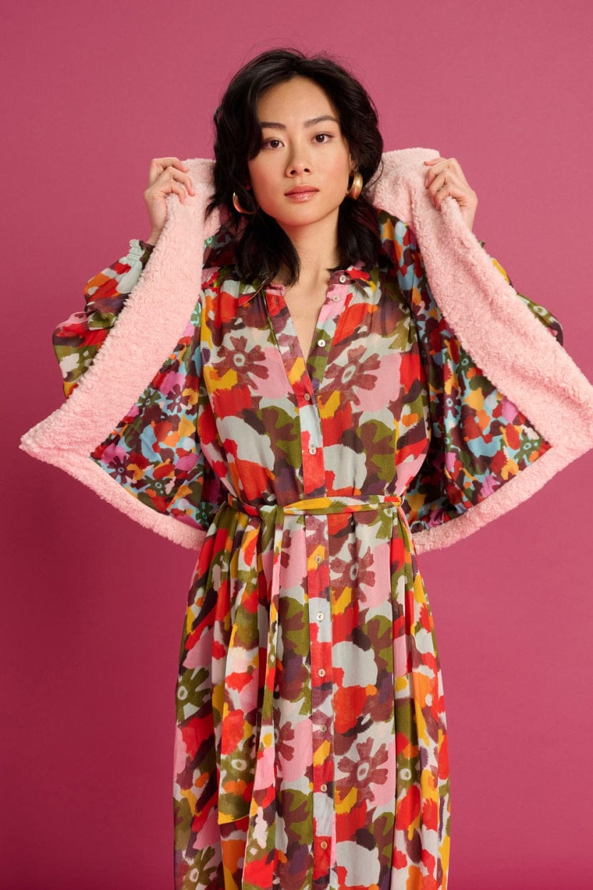 POM Amsterdam Gilets GILET - Pink Powder