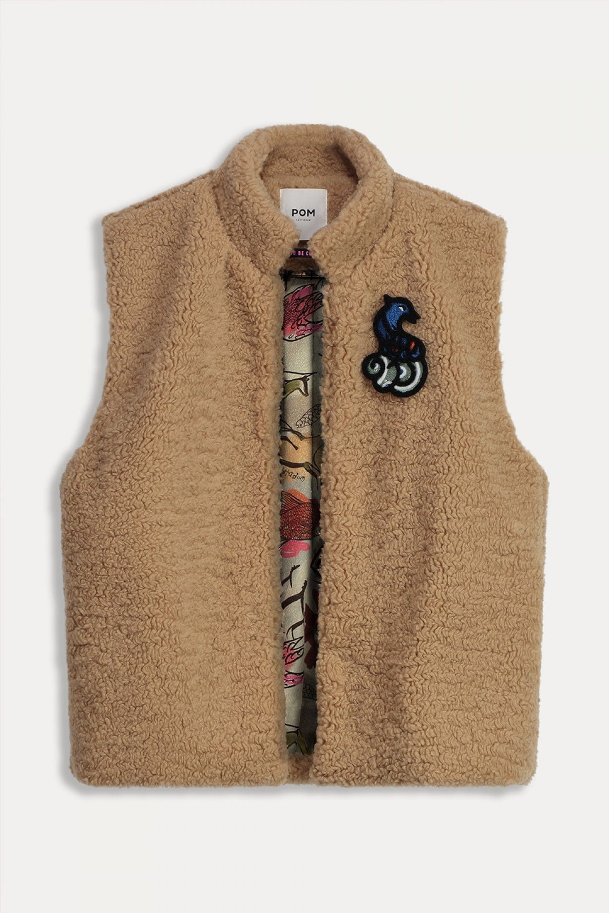POM Amsterdam Gilets GILET - Smokey Brown