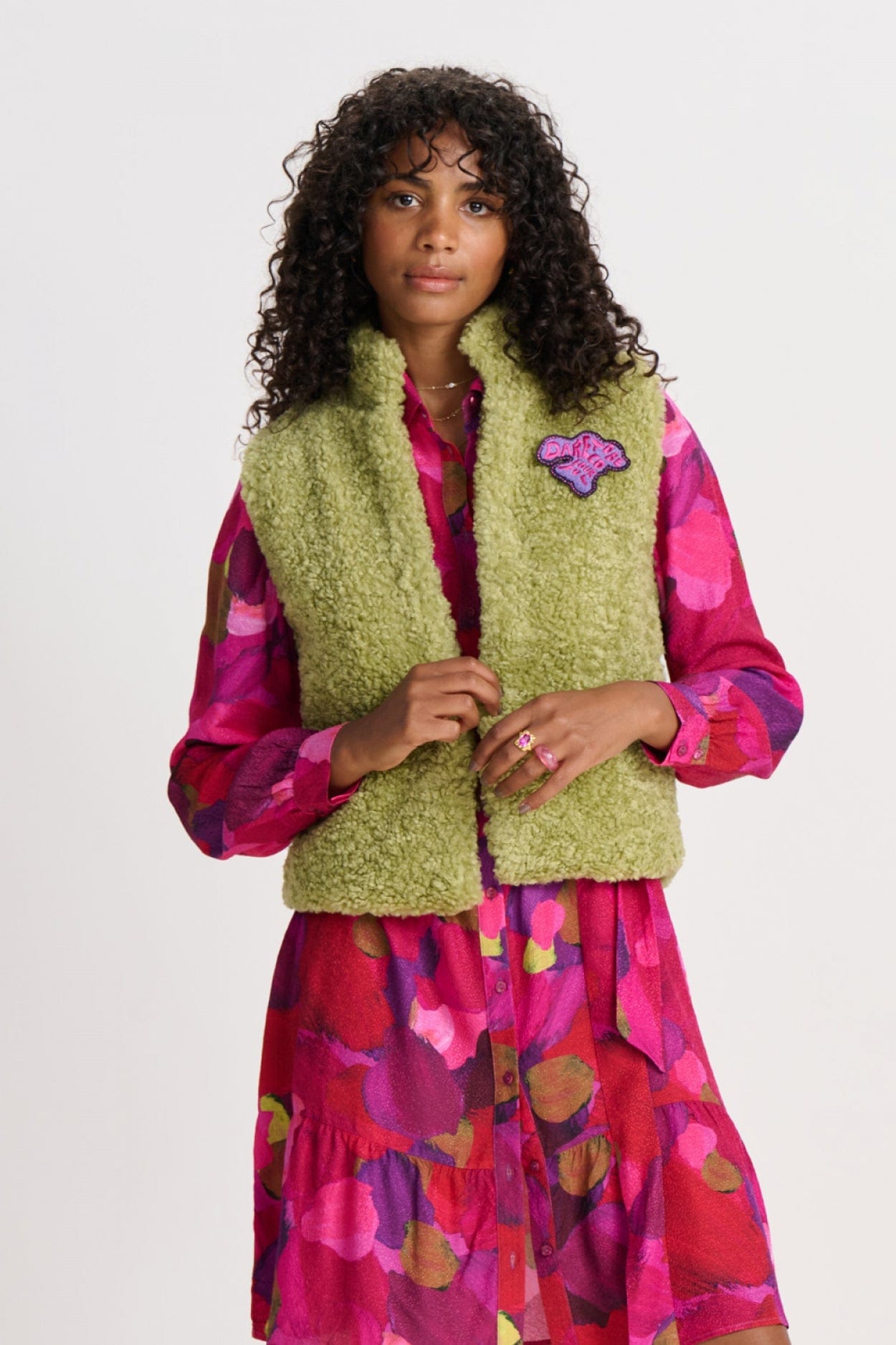 POM Amsterdam Gilets Yellow / 34 GILET - Titanium
