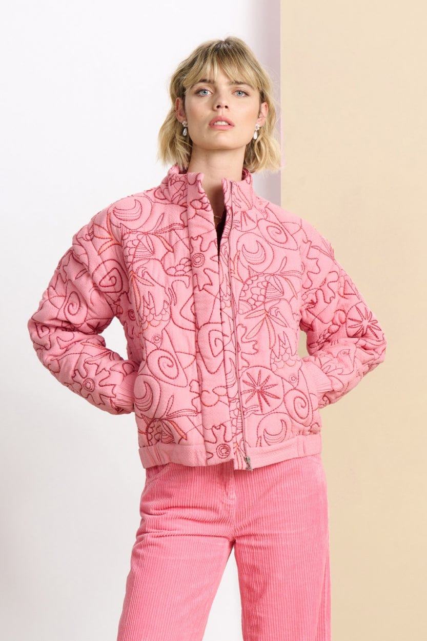 POM Amsterdam Jackets VESTE - Dreams French Pink