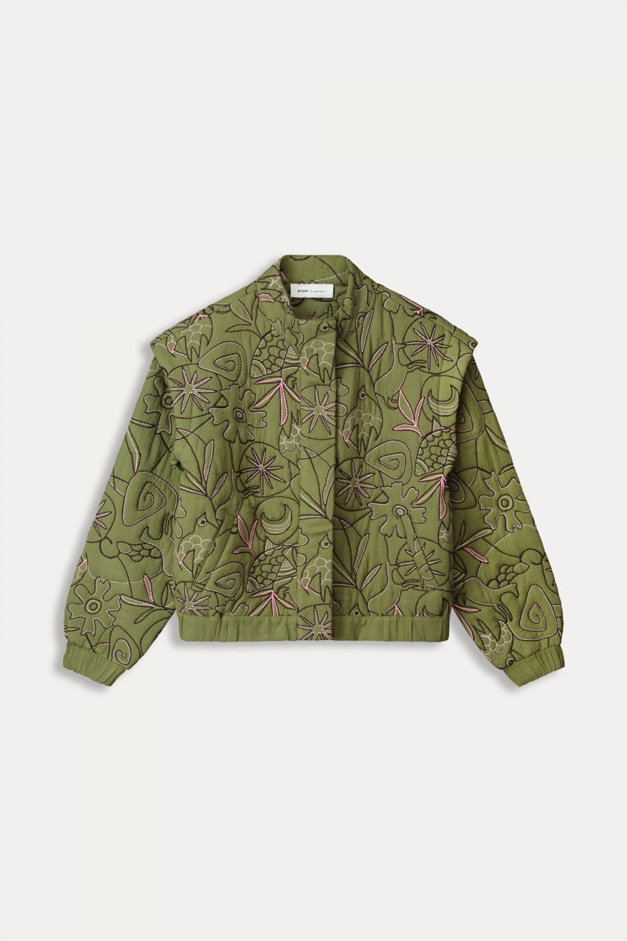 POM Amsterdam Jackets VESTE - Dreams Olive Green