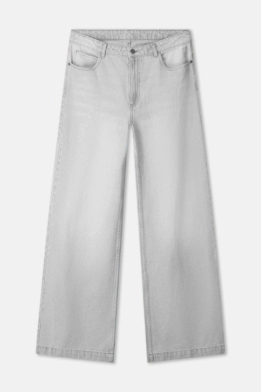 POM Amsterdam Jeans JEANS - Baggy Wide Leg Grey