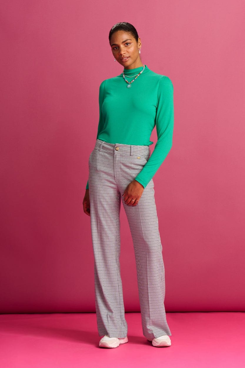 POM Amsterdam Pants PANTALON - Checked