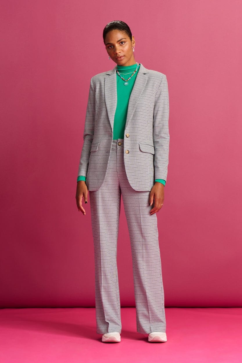 POM Amsterdam Pants PANTALON - Checked
