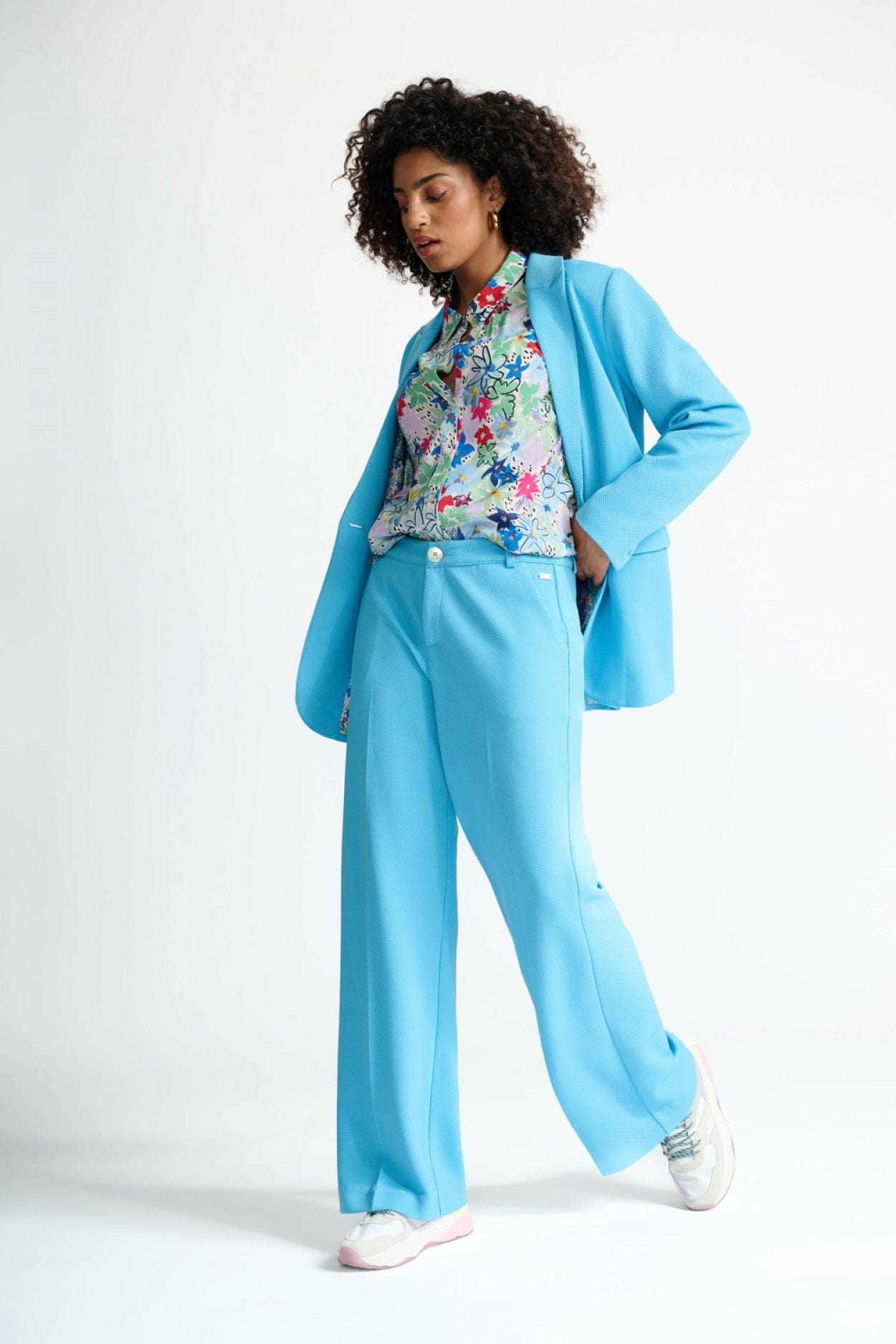 POM Amsterdam Pants PANTALON - Dreamy Blue