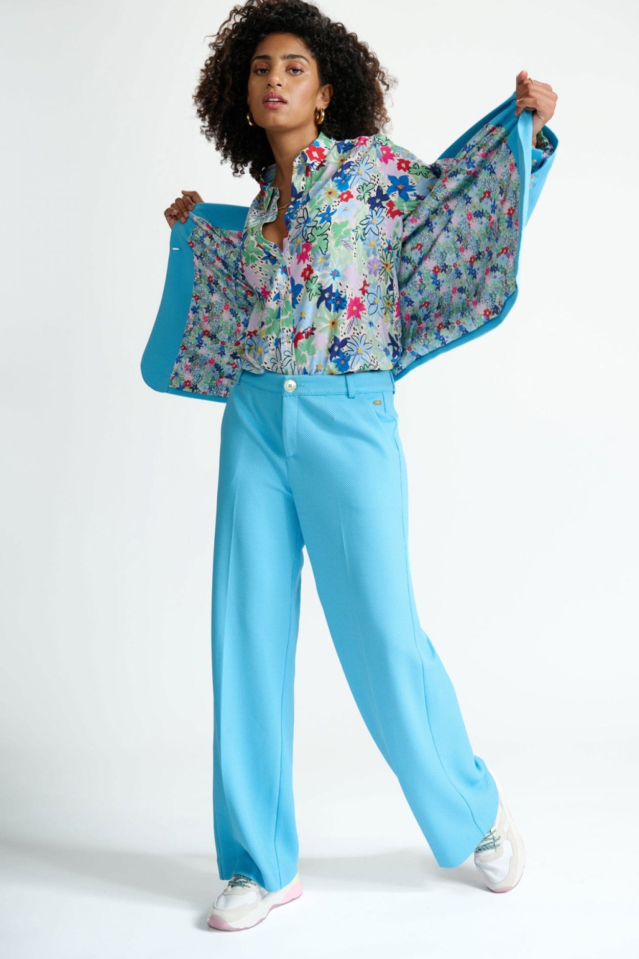 POM Amsterdam Pants PANTALON - Dreamy Blue