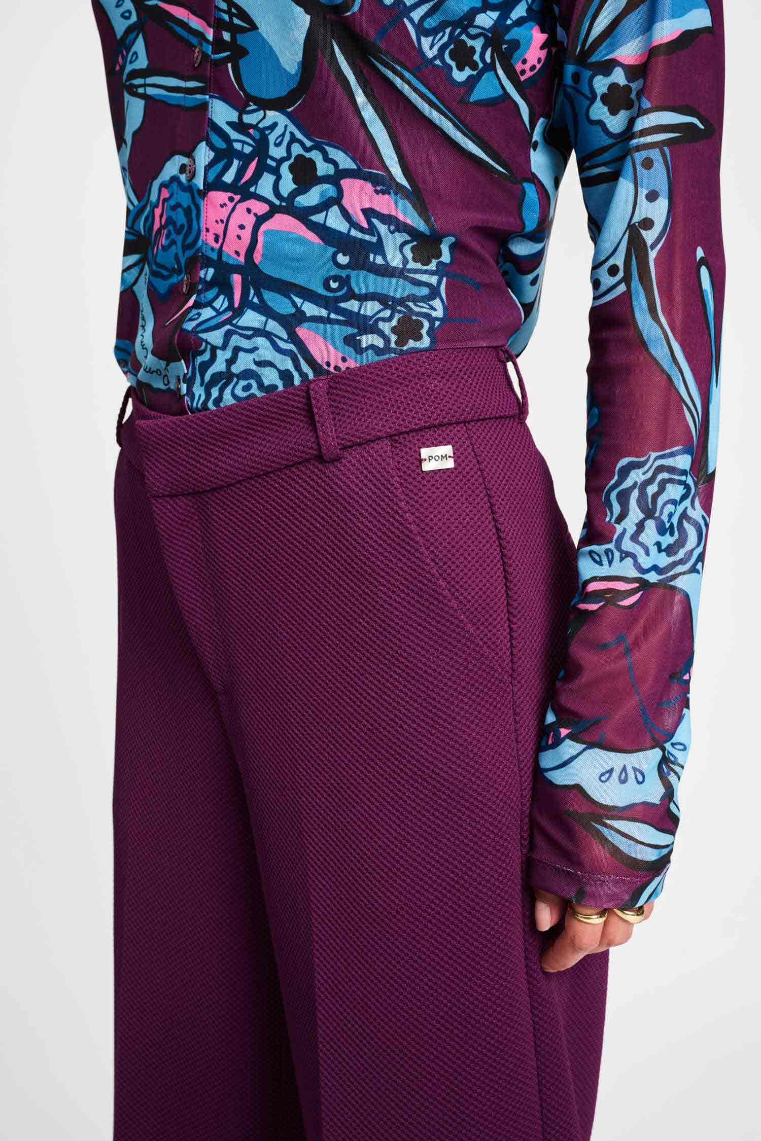 POM Amsterdam Pants PANTALON - Lara Plum